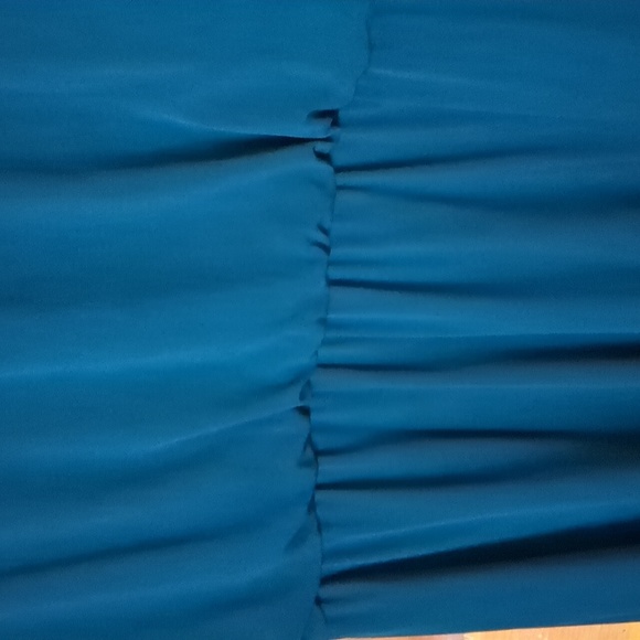 WHITE HOUSE BLACK MARKET* black sequin v neck casual jersey midi dress XS - Picture 8 of 8